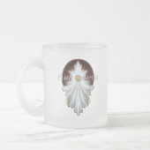 Angel Wings Snowflake Merry Kerstmis TW ISO Matglas Koffiemok (Links)