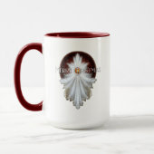 Angel Wings Snowflake Merry Kerstmis TW ISO Mok (Links)