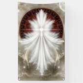 Angel Wings Snowflake NL Banner (Verticaal)