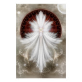 Angel Wings Snowflake RL Perfect Poster (Voorkant)