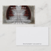 Angel Wings Snowflake Visitekaartje (Voorkant / Achterkant)