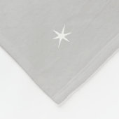 ANGEL WINGS Sparkle Heart Fleece Deken (Hoek)