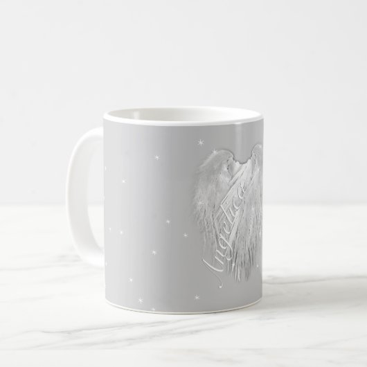 ANGEL WINGS Sparkle Heart Koffiemok (Voorkant links)