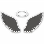 Angel Wings Sticker (Voorkant)