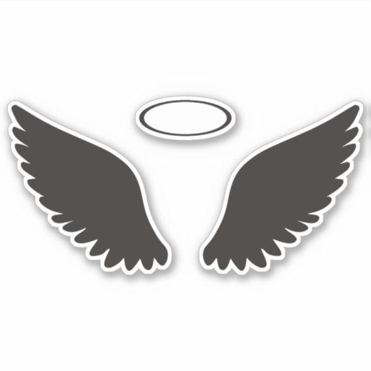 Angel Wings Sticker (Voorkant)