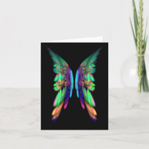 Angel Wings Sympathy Note Kaart