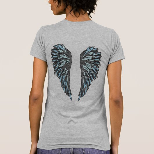 Angel wings t-shirt (Achterkant)