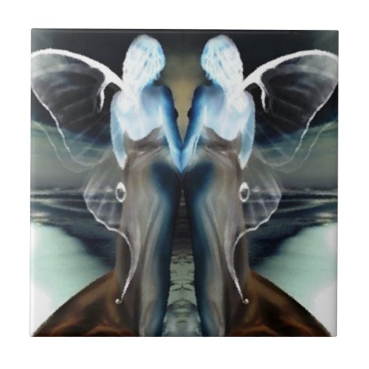 Angel Wings Tegeltje (Voorkant)