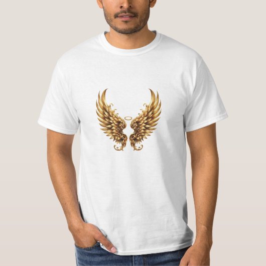 Angel wings teshirt t-shirt (Voorkant)