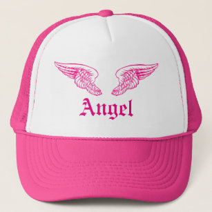 Angel wings trucker pet