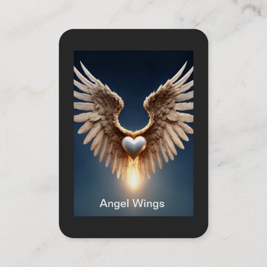 Angel Wings Visitekaartje (Achterkant)
