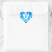 Angel Wings & Vrede Hart Sticker (Tas)