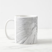 ANGEL WINGS Wedding Elegant Grey Initialen Koffiemok (Links)