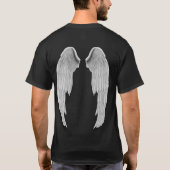 Angel Wings white T-shirt (Achterkant)