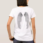 Angel Wings white T-shirt (Achterkant)