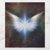 Angel Wings Wijn Etiket (Enkel label)