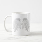 ANGEL WINGS Wit 'Goedemorgen'  tekst Koffiemok (Links)