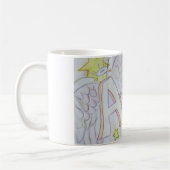 Angel Wings Word Art Custom Coffee Mok (Links)