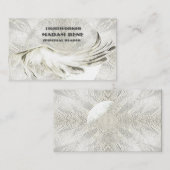 Angel Wings  Yoga Love Visitekaartjes (Voorkant / Achterkant)