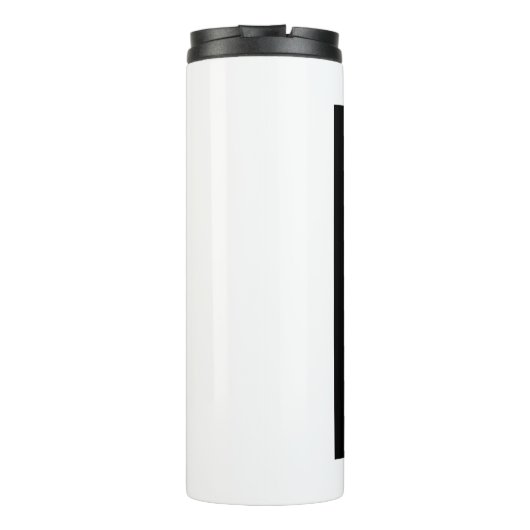 Angel Wings zwart-wit Thermosbeker (Achterkant)