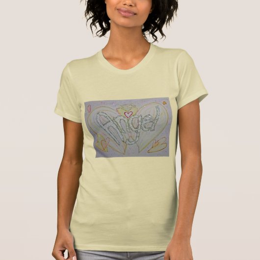 Angel Word Inspirerend aangepaste T-shirts (Voorkant)