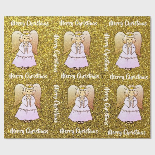 Angel Wrapping Paper Cadeaupapier (Vlak)