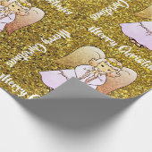 Angel Wrapping Paper Cadeaupapier (Hoek)