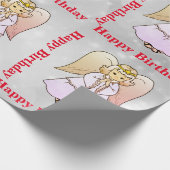 Angel Wrapping Paper Cadeaupapier (Hoek)