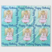 Angel Wrapping Paper Cadeaupapier (Vlak)