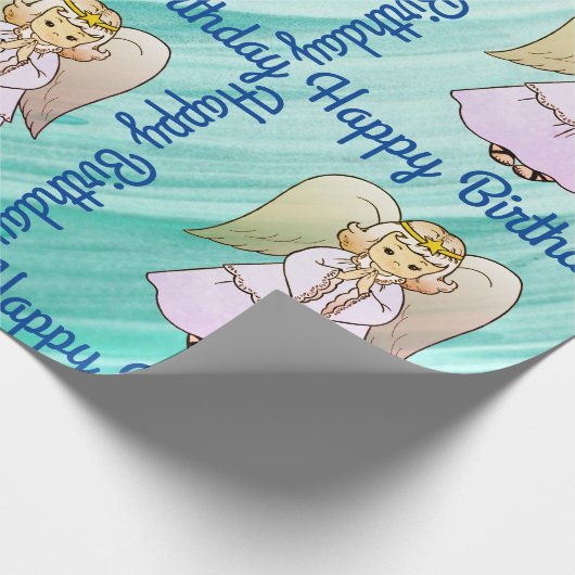 Angel Wrapping Paper Cadeaupapier (Hoek)