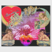 ANGEL WRAPPINGPAPIER VOOR Valentijnsdag Cadeaupapier (Vlak)