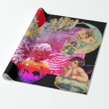 ANGEL WRAPPINGPAPIER VOOR Valentijnsdag