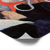 Angel Wrestling met Jacob, Paul Gauguin Poster (Hoek)