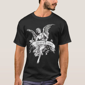 Angel y2k Aesthetic Cherub Vintage Trendy 2000s He T-shirt