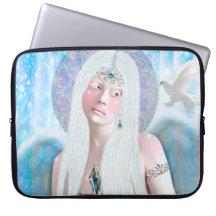 Angel y Paloma Funda van Portatil Laptop Sleeve