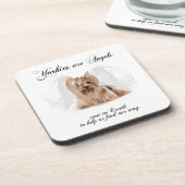 Angel Yorkie Onderzetters (Linkerzijde)