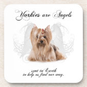 Angel Yorkie Onderzetters (Voorkant)
