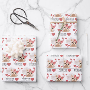 Angel Yorkie Wrapping Paper Flat Sheet Set van 3