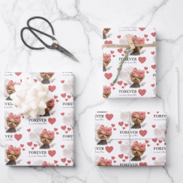 Angel Yorkie Wrapping Paper Flat Sheet Set van 3