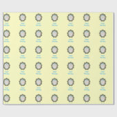 Angel-zegeningen Cadeaupapier (Vlak)