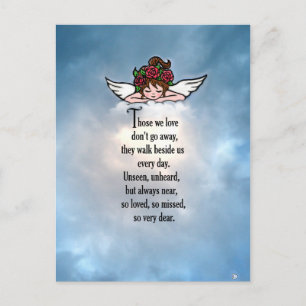 Angel "Zo geliefd" Briefkaart