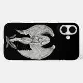 Angel - Zwart en wit design Case-Mate iPhone Case (Achterkant (horizontaal))