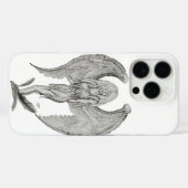 Angel - Zwart en wit design Case-Mate iPhone Case (Achterkant (horizontaal))