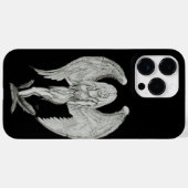Angel - Zwart en wit design Case-Mate iPhone Case (Achterkant (horizontaal))