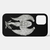 Angel - Zwart-wit ontwerp Case-Mate iPhone Case (Achterkant (horizontaal))
