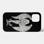 Angel - Zwart-wit ontwerp Case-Mate iPhone Case (Achterkant (horizontaal))