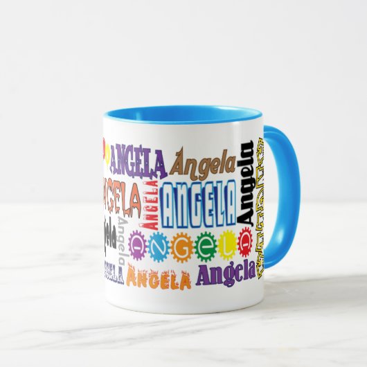 Angela Coffee Mok (Voorkant rechts)