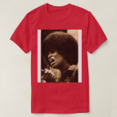 Angela Davis Activist T-shirt (Design voorkant)