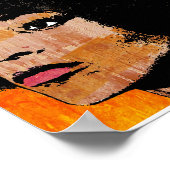 ANGELA DAVIS (KLEUR) POSTER (Hoek)