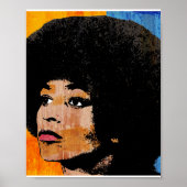 ANGELA DAVIS (KLEUR) POSTER (Voorkant)